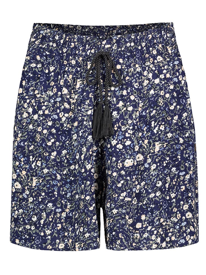 Eight2Nine Szorty w kolorze granatowym ze wzorem rozmiar: S