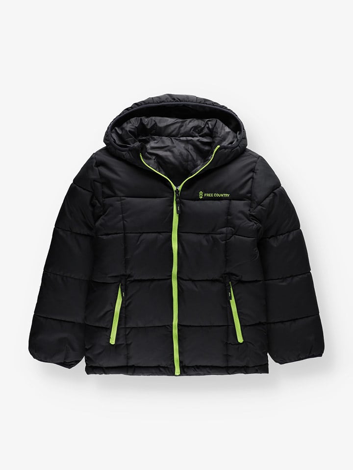 FREE COUNTRY Dwustronna kurtka zimowa w kolorze czarnym rozmiar: 164/176