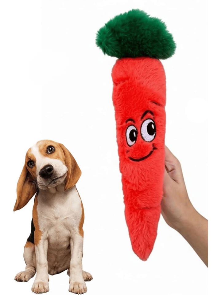 Paws&Whiskers Zabawka w kolorze czerwonym dla psa - wys. 30 cm rozmiar: onesize