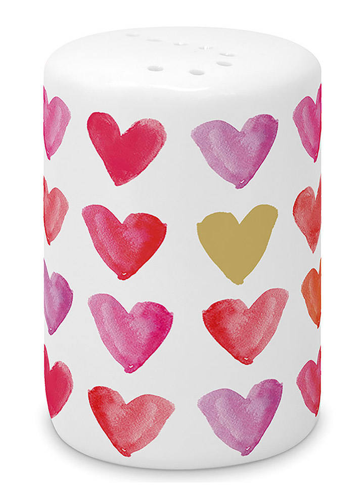ppd Solniczka "Aquarell Hearts" w kolorze biało-jasnoróżowym - 350 ml rozmiar: onesize