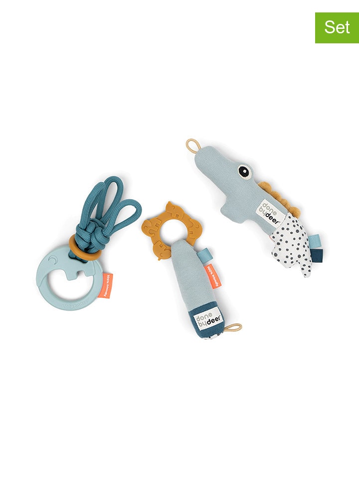 done by deer Chwytaki aktywizujące (3 szt.) "Deer Friends" - 0+ rozmiar: onesize