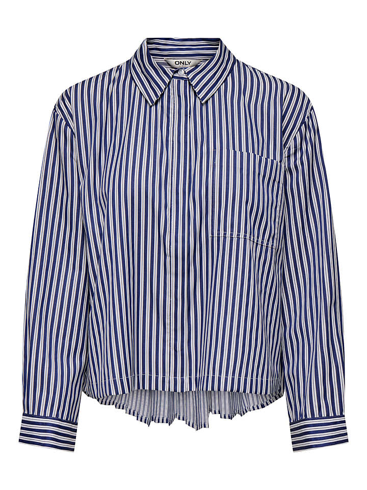 ONLY Bluzka w kolorze granatowym rozmiar: XS