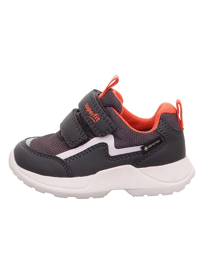 superfit Sneakersy "Rush" w kolorze pomarańczowo-szarym rozmiar: 24