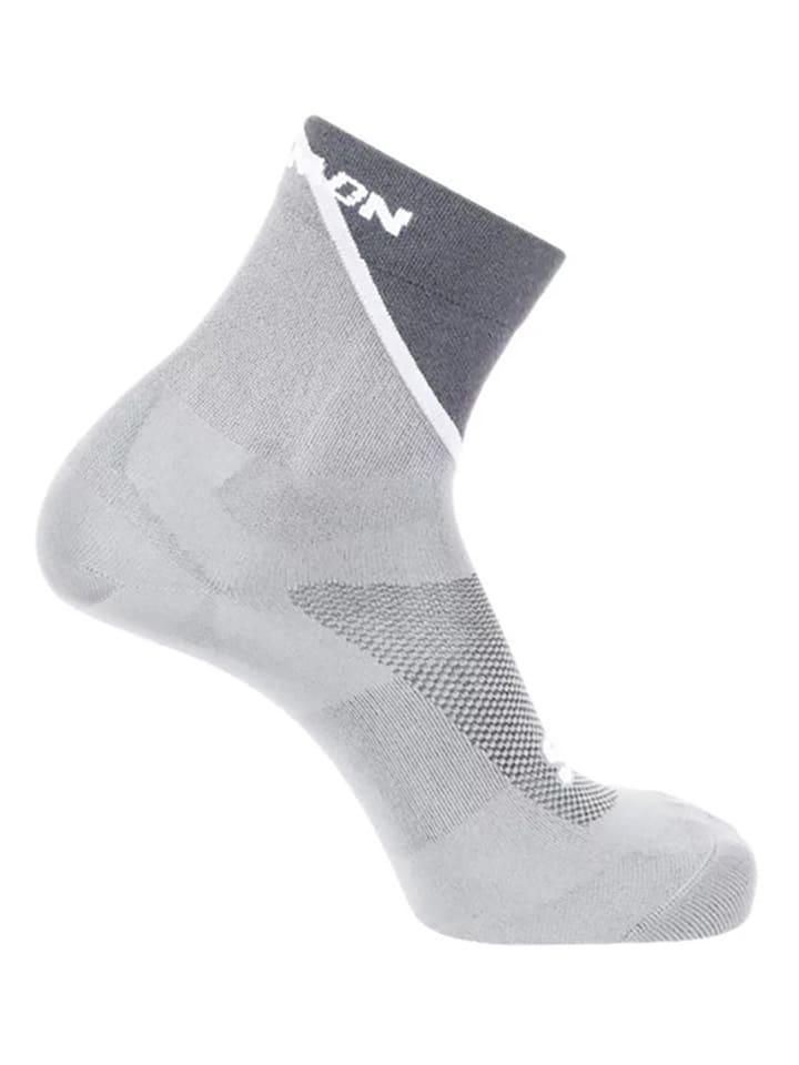 SALOMON Skarpety "Pulse Ankle" w kolorze szaro-antracytowym do biegania rozmiar: 39-41