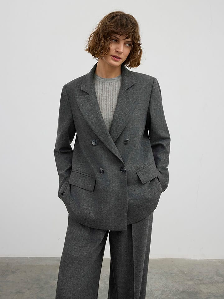 BGN Blezer w kolorze antracytowym rozmiar: 40