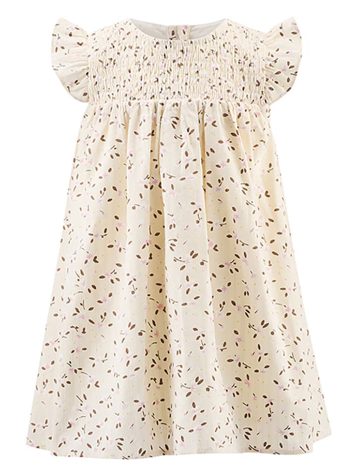 happy girls by Eisend Sukienka w kolorze kremowym rozmiar: 92