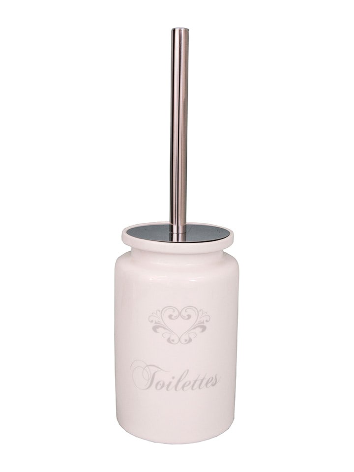 Anticline Szczotka toaletowa w kolorze białym - wys. 35 x Ø 11 cm rozmiar: onesize