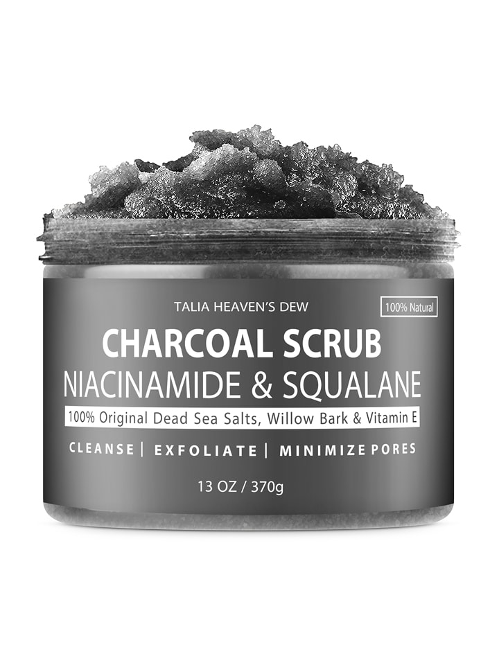 TALIA Peeling do ciała "Charcoal Niacinamide & Squalane" - 370 g rozmiar: onesize
