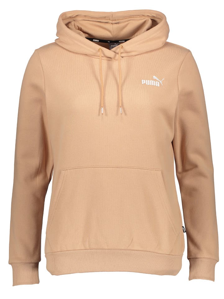 Puma Bluza "ESS+" w kolorze beżowym rozmiar: L