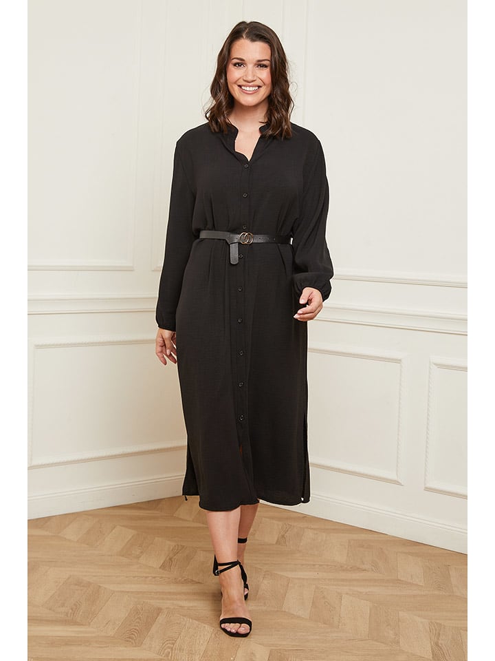 Curvy Lady Sukienka w kolorze czarnym rozmiar: 48/50