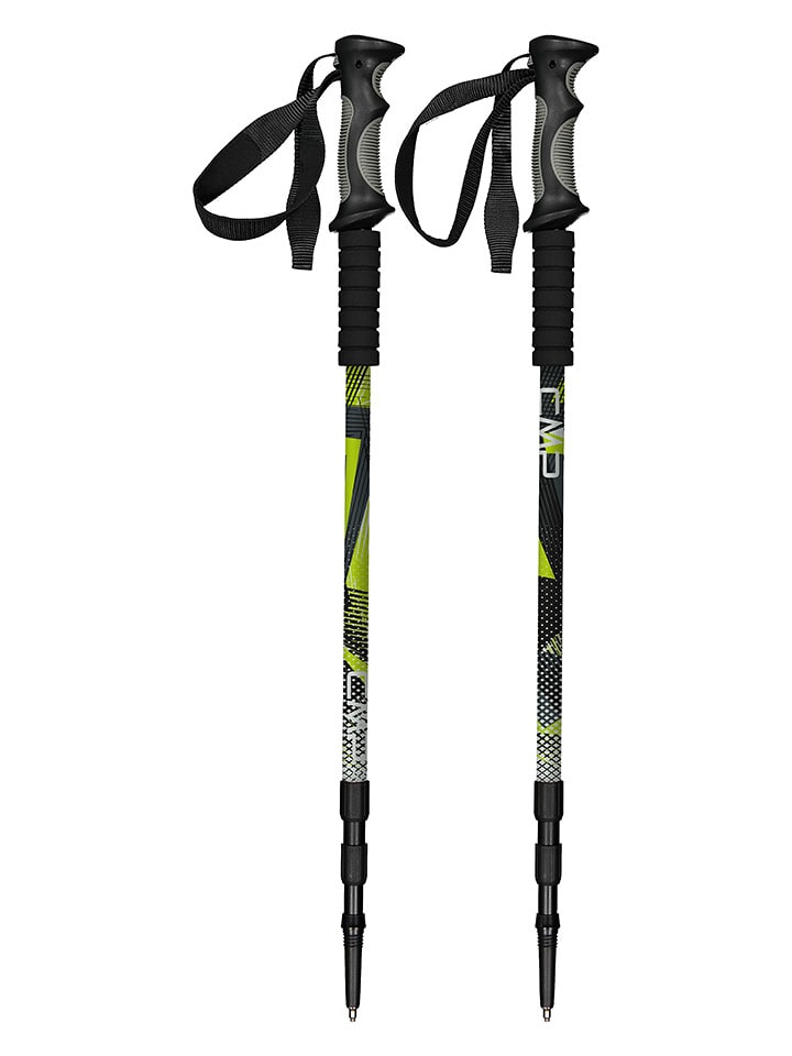 cmp Kijki trekkingowe "Bern" w kolorze zielono-czarnym rozmiar: onesize