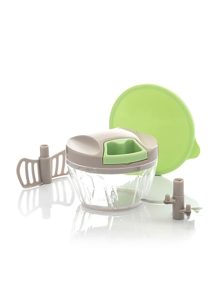 InnovaGoods Mini rozdrabniacz w kolorze szarym - wys. 9,5 x Ø 12,5 cm rozmiar: onesize