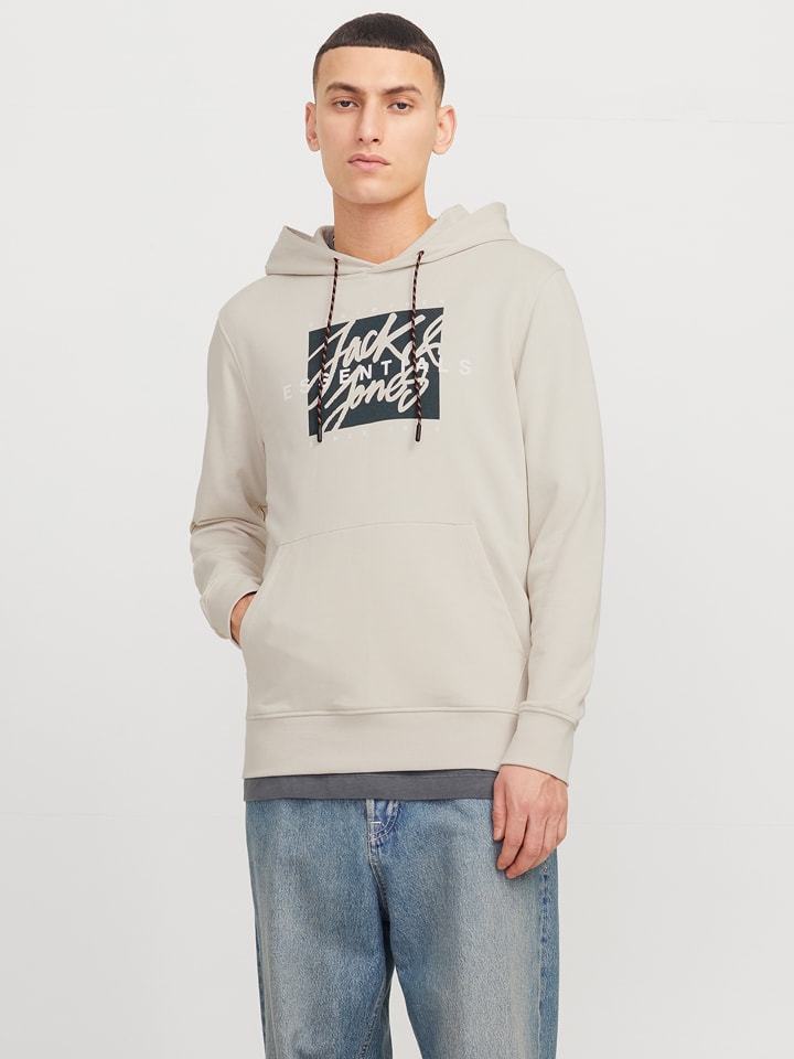 Jack & Jones Bluza w kolorze beżowym rozmiar: M