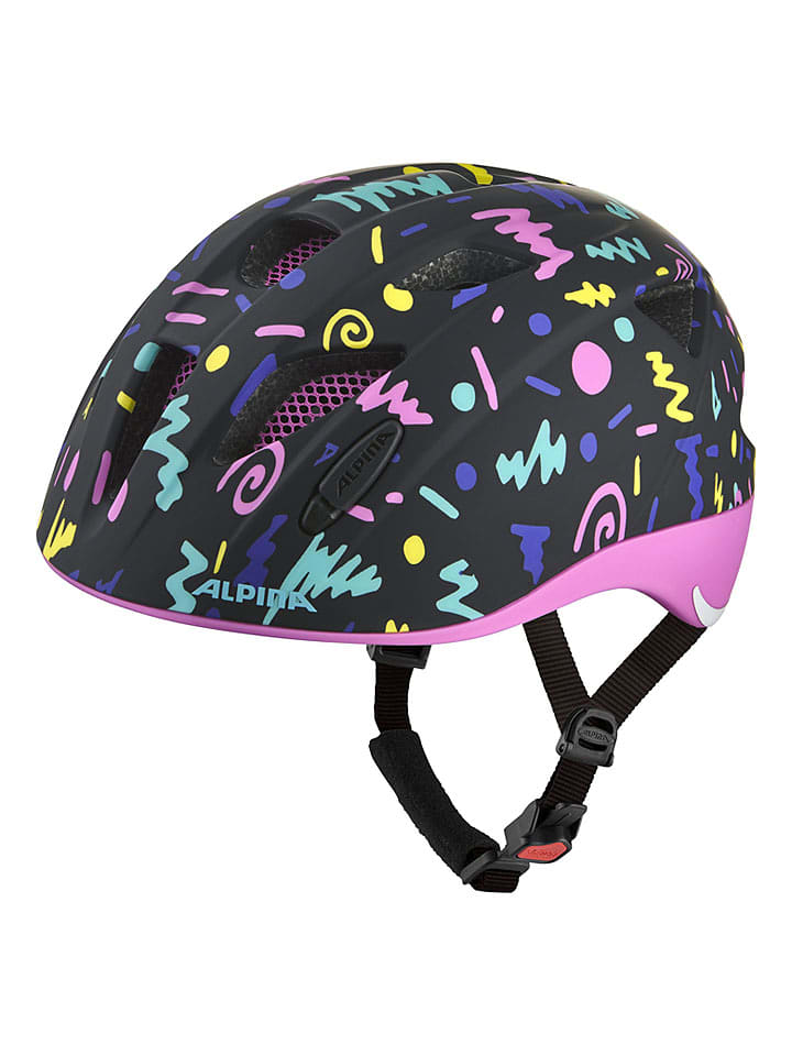 Alpina Kask rowerowy "Ximo Flash" w kolorze czarnym ze wzorem rozmiar: 47-51 cm