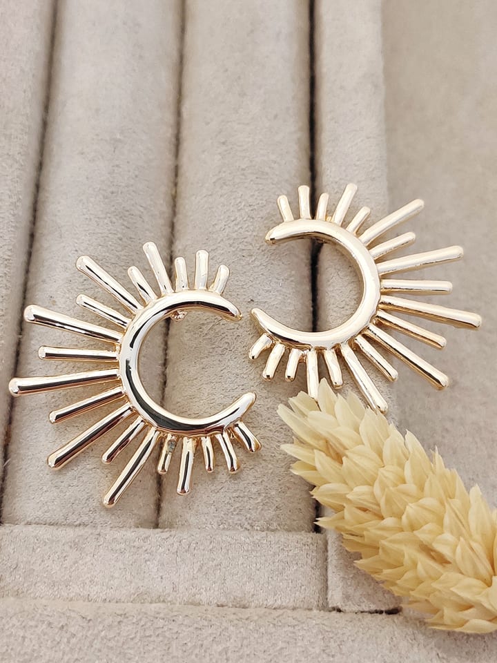 Nakkash Pozłacane kolczyki-wkrętki rozmiar: onesize