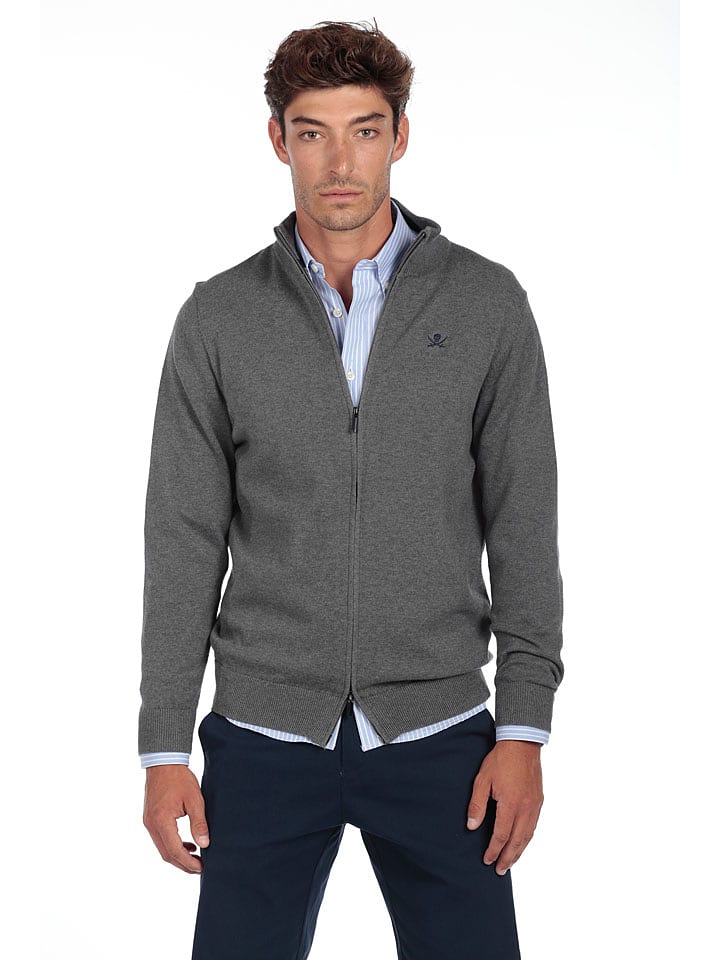 The Time of Bocha Kardigan w kolorze szarym rozmiar: XXL