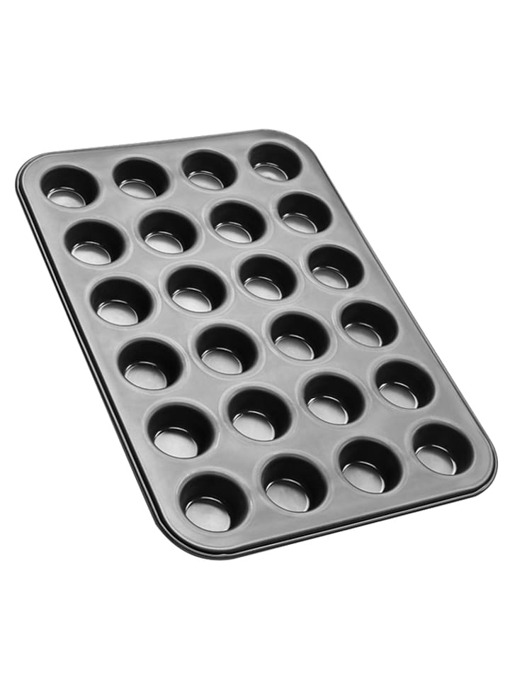 Zenker Forma "Black Metallic" w kolorze czarnym na muffinki - 38 x 26 cm rozmiar: onesize
