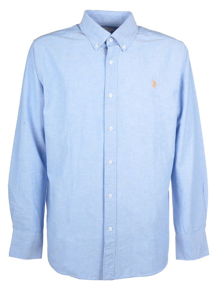 U.S. Polo Assn. Koszula - Regular fit - w kolorze błękitnym rozmiar: L