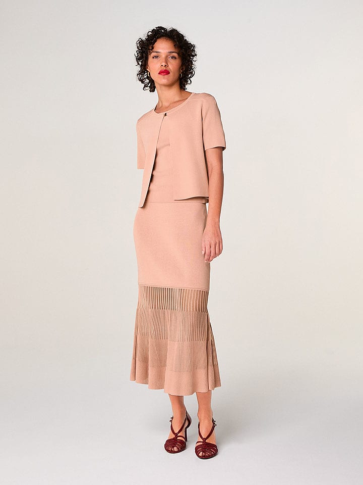 Rodier Kardigan w kolorze jasnoróżowym rozmiar: XL