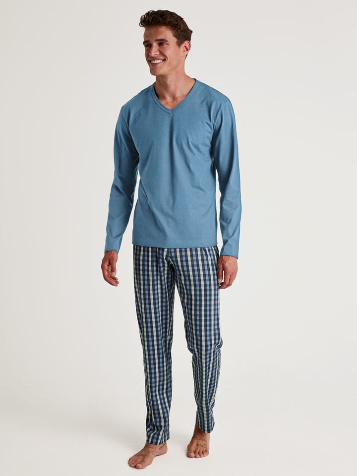 Calida Piżama w kolorze błękitnym rozmiar: M