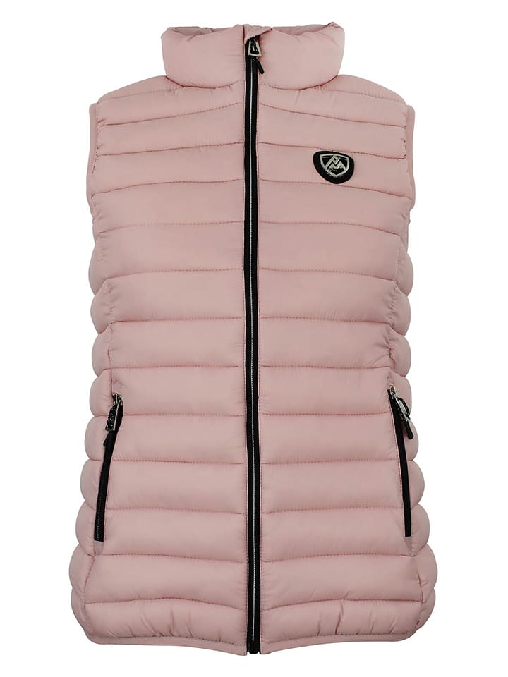 Peak Mountain Kamizelka pikowana "Acoti" w kolorze jasnoróżowym rozmiar: XL