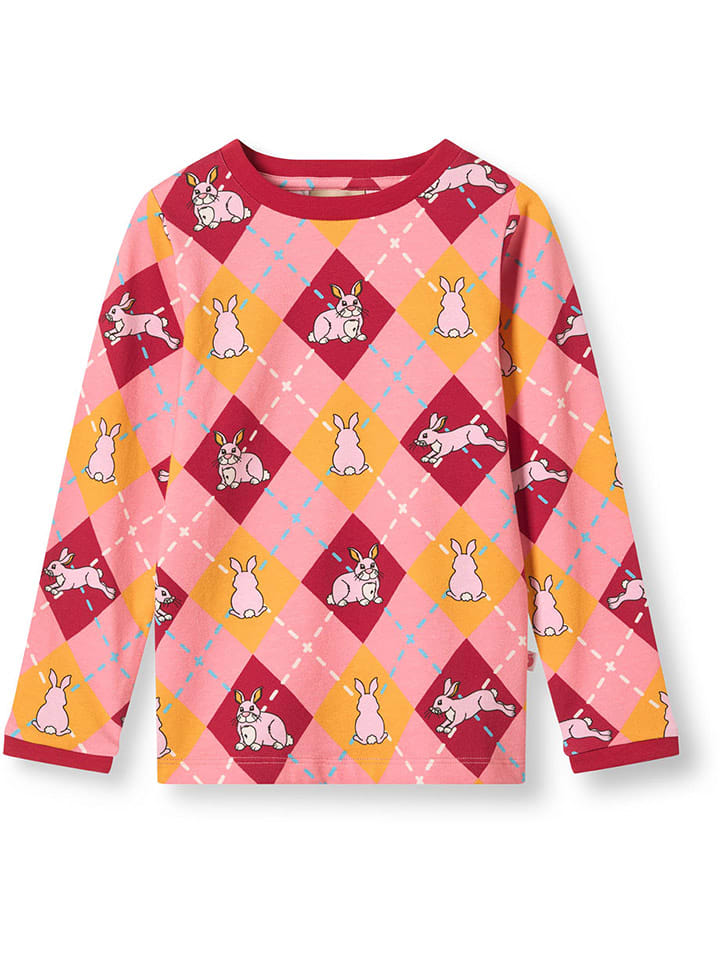 Småfolk Koszulka "Elstar" w kolorze jasnoróżowym rozmiar: 110/116