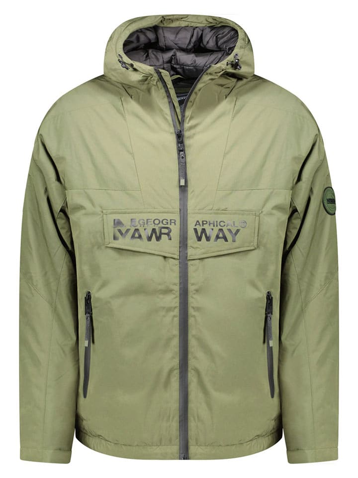Geographical Norway Parka "Buldozer" w kolorze khaki rozmiar: XXL