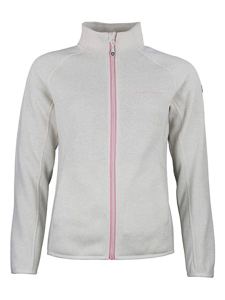 Peak Mountain Kurtka polarowa "Ator" w kolorze kremowym rozmiar: M