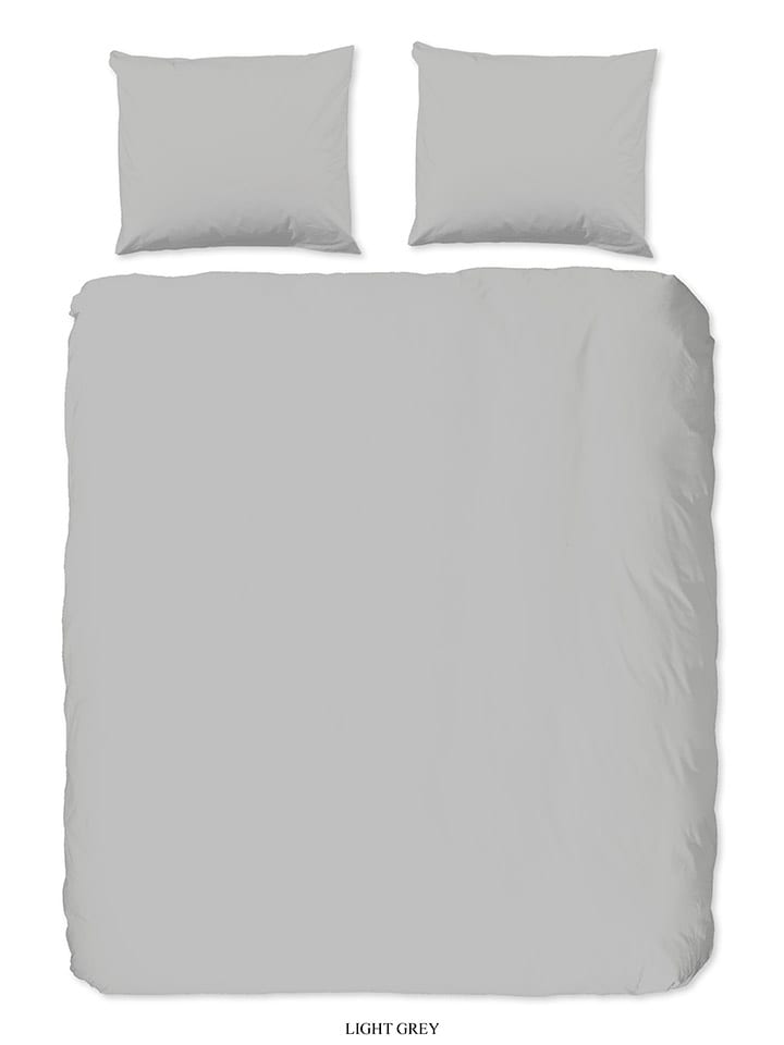 Good Morning Komplet pościeli w kolorze jasnoszarym rozmiar: 100x135 cm