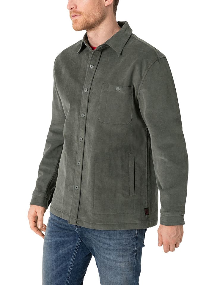 Timezone Kurtka koszulowa w kolorze oliwkowym rozmiar: XXL