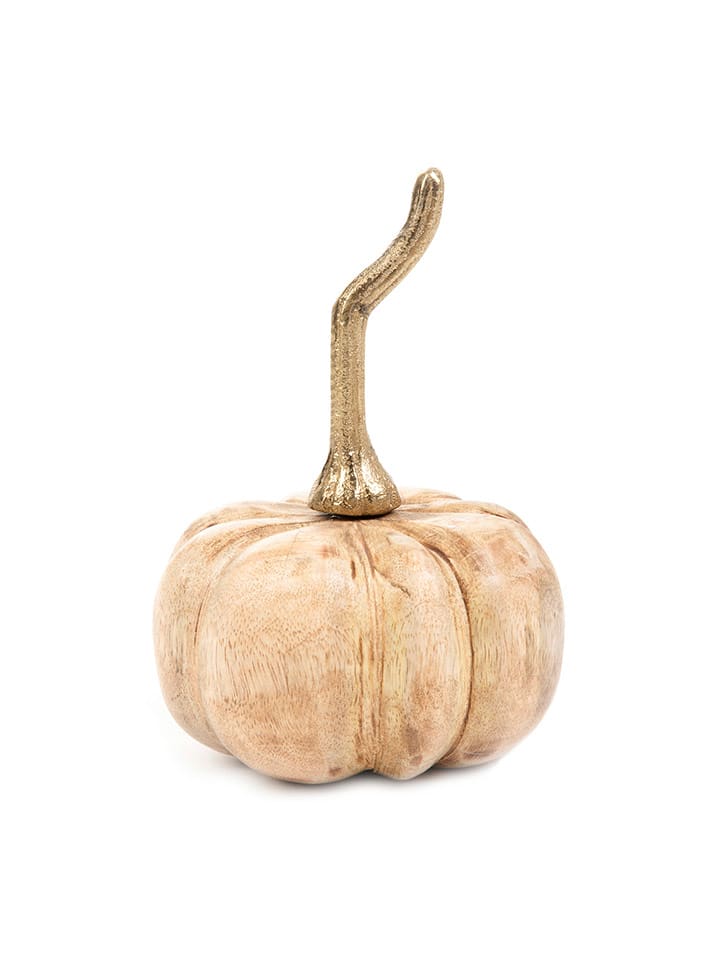 Homla Dekoracja "Abbou" w kolorze jasnobrązowym - wys. 19 cm rozmiar: onesize