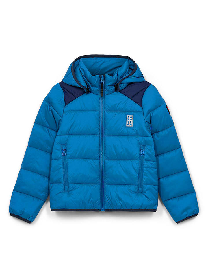 LEGO Kurtka pikowana w kolorze niebieskim rozmiar: 146