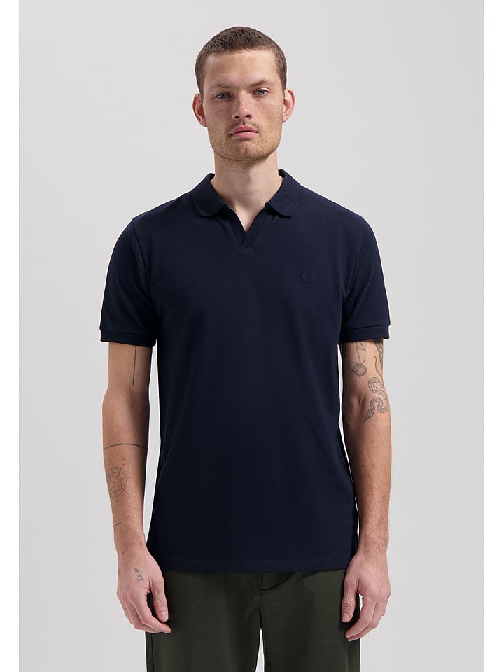 DSTREZZED Koszulka polo w kolorze granatowym rozmiar: XL