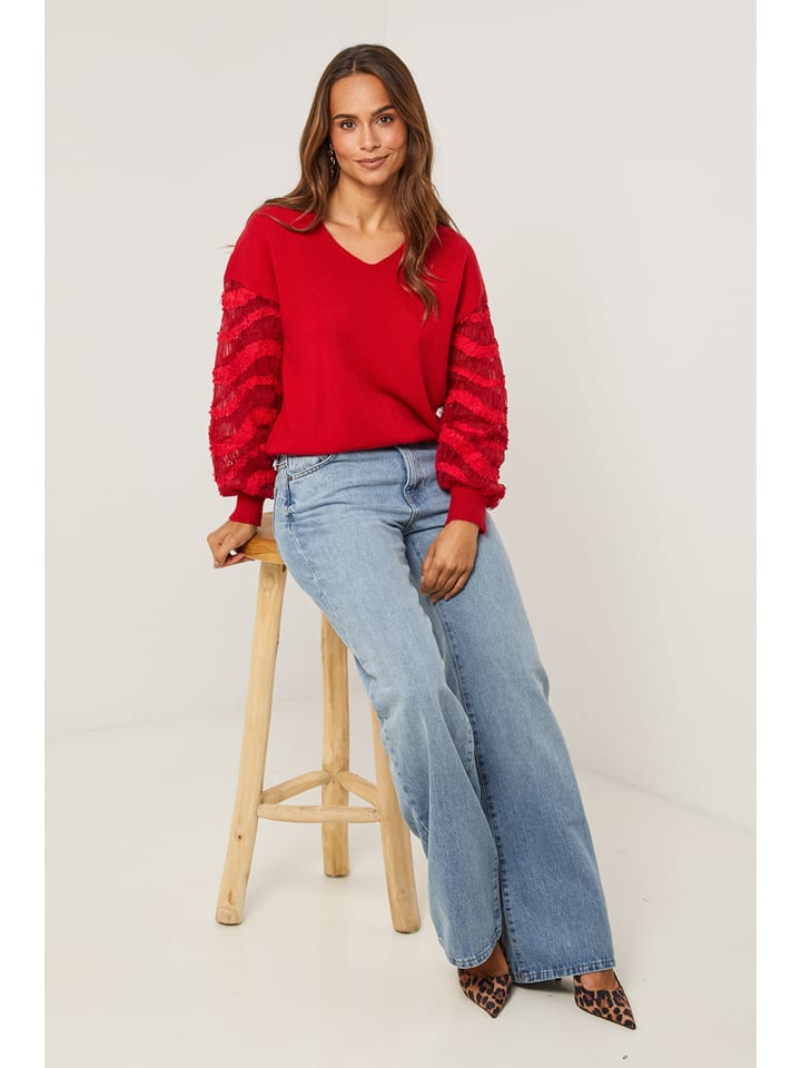 Soft Cashmere Sweter w kolorze czerwonym rozmiar: 34/36