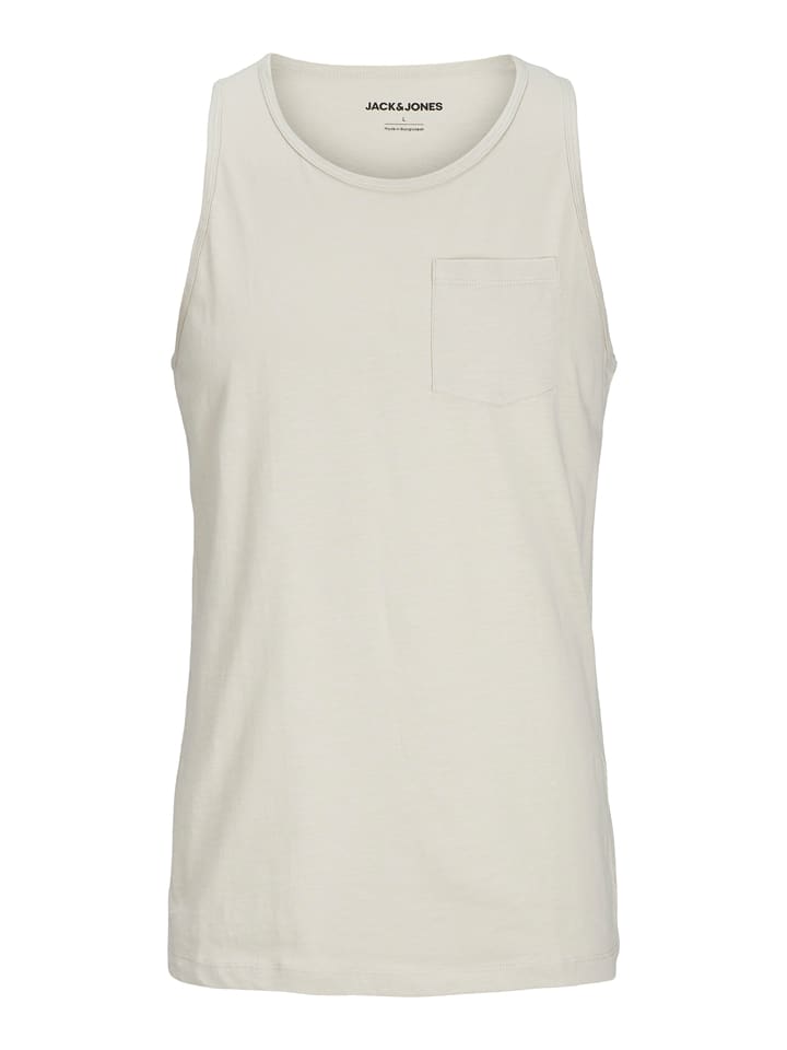 Jack & Jones Top "Jake" w kolorze beżowym rozmiar: M