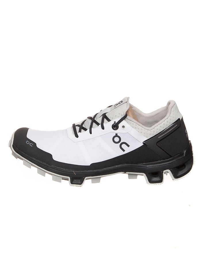 ON RUNNING Buty "Cloudventure Peak 2" w kolorze biało-czarnym do biegania rozmiar: 36