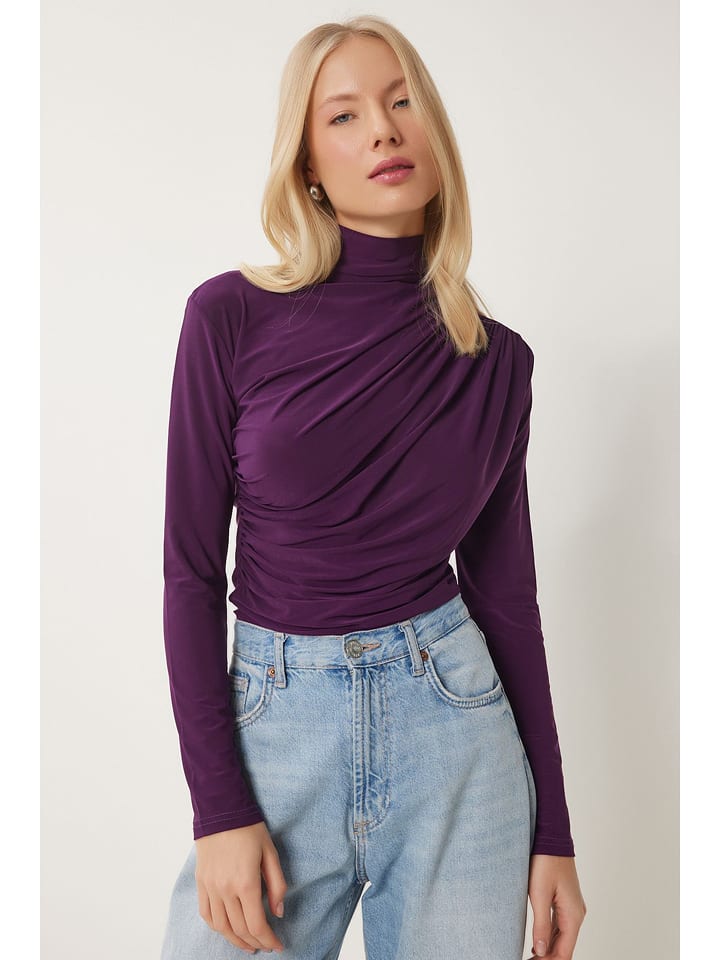 Happiness Istanbul Bluzka w kolorze fioletowym rozmiar: 36
