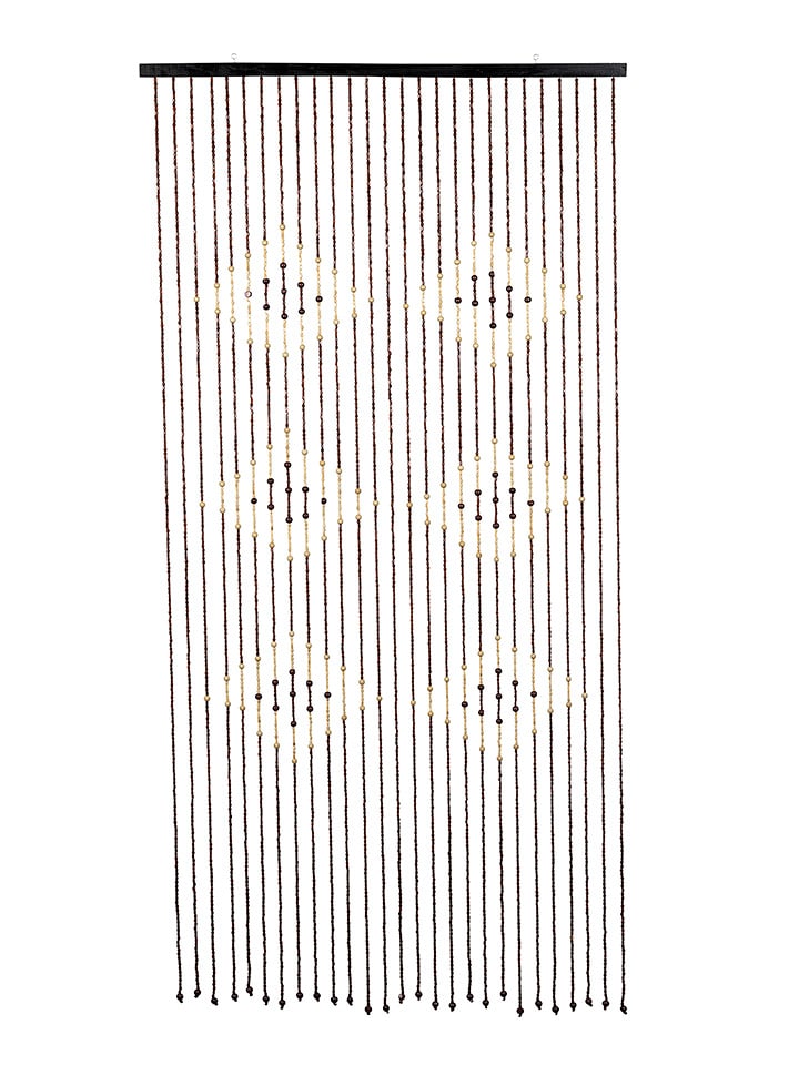 Nature Fellow Kurtyna drzwiowa w kolorze brązowym - 175 x 90 cm rozmiar: onesize