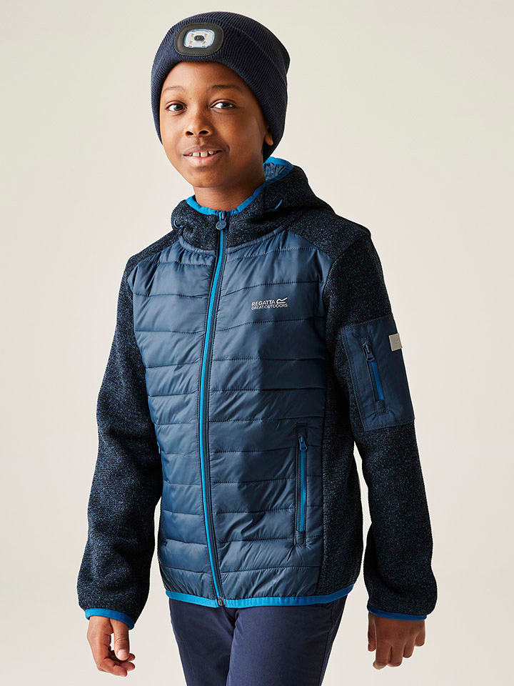 Regatta Kurtka hybrydowa "Newhill" w kolorze granatowym rozmiar: 164