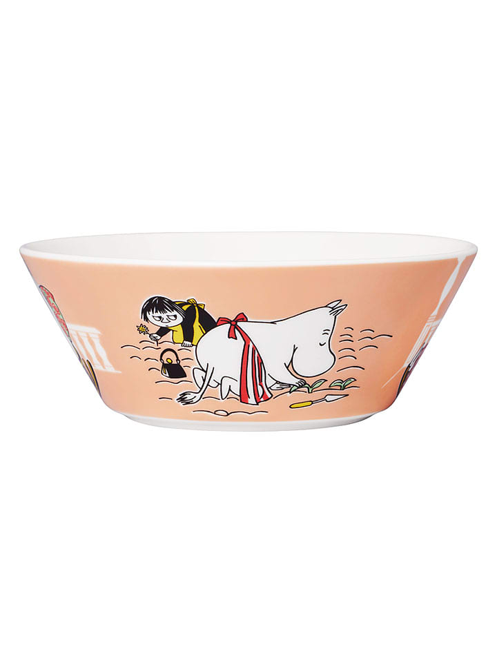 Moomin Miska "Moominmamma" w kolorze brzoskwiniowym - Ø 15 cm rozmiar: onesize