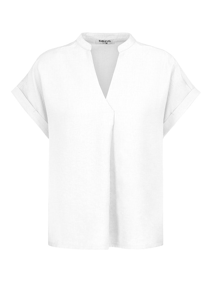 Sublevel Bluzka w kolorze białym rozmiar: S