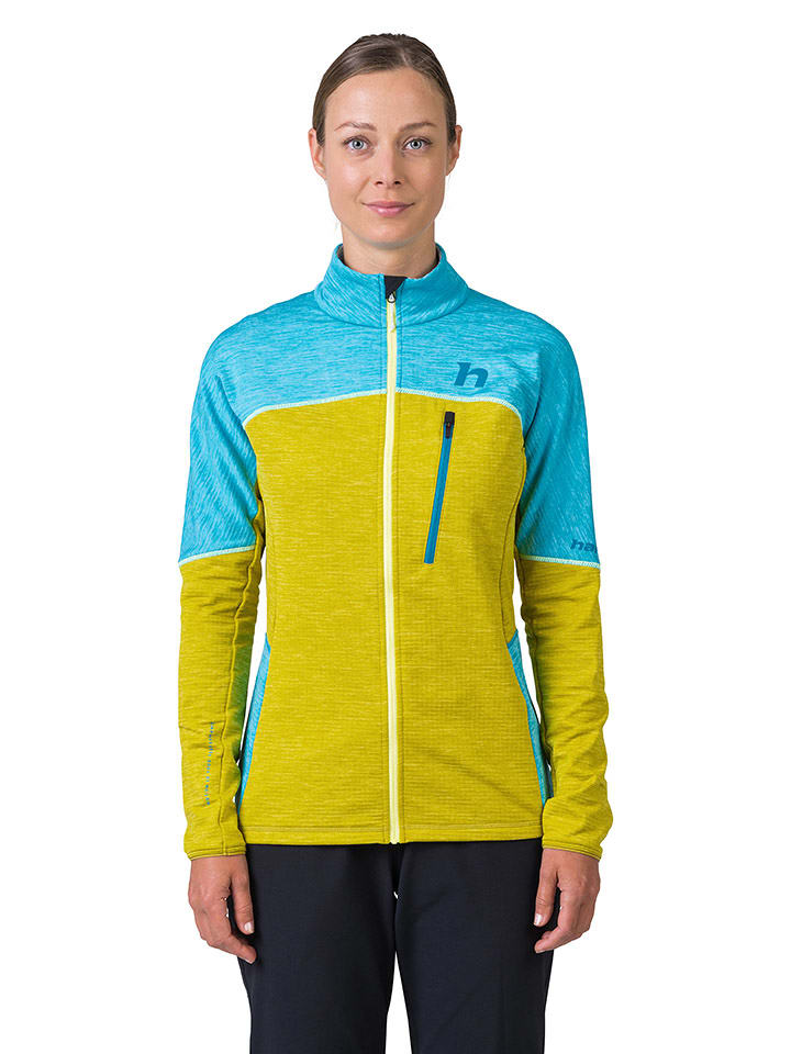 Hannah Kurtka polarowa "Meda" w kolorze żółto-błękitnym rozmiar: 36