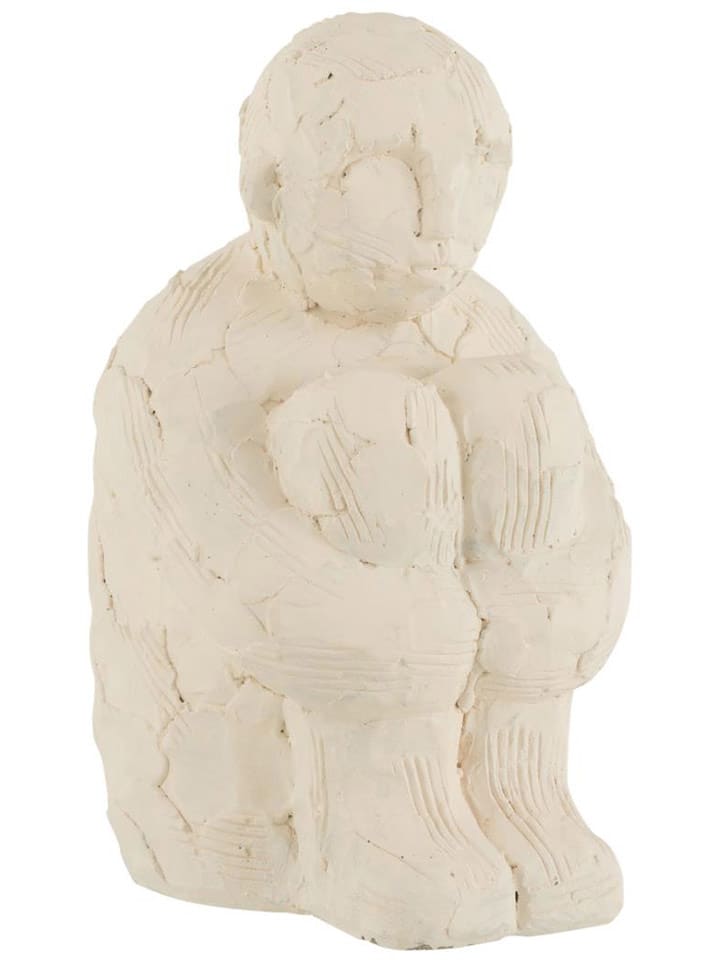J Line Figurka dekoracyjna w kolorze białym - 17 x 24 x 14 cm rozmiar: onesize