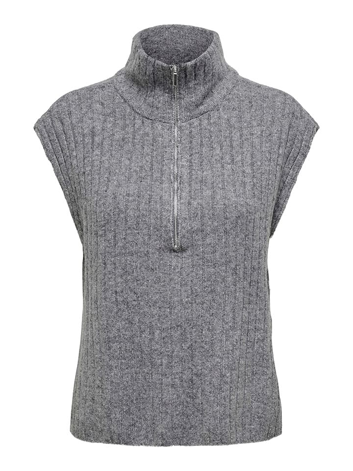 ONLY Bezrękawnik w kolorze szarym rozmiar: M