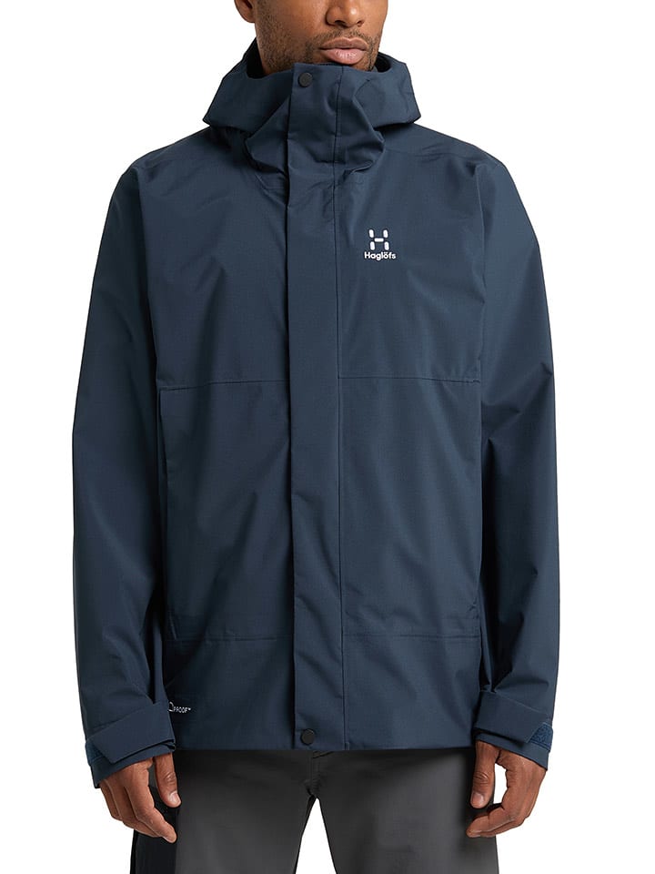 Haglöfs Kurtka funkcyjna "Koyal" w kolorze granatowym rozmiar: M