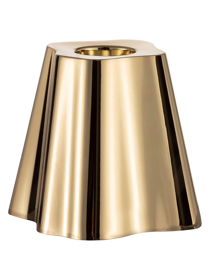 Moomin Świecznik "Aalto" w kolorze złotym - wys. 6,5 cm rozmiar: onesize