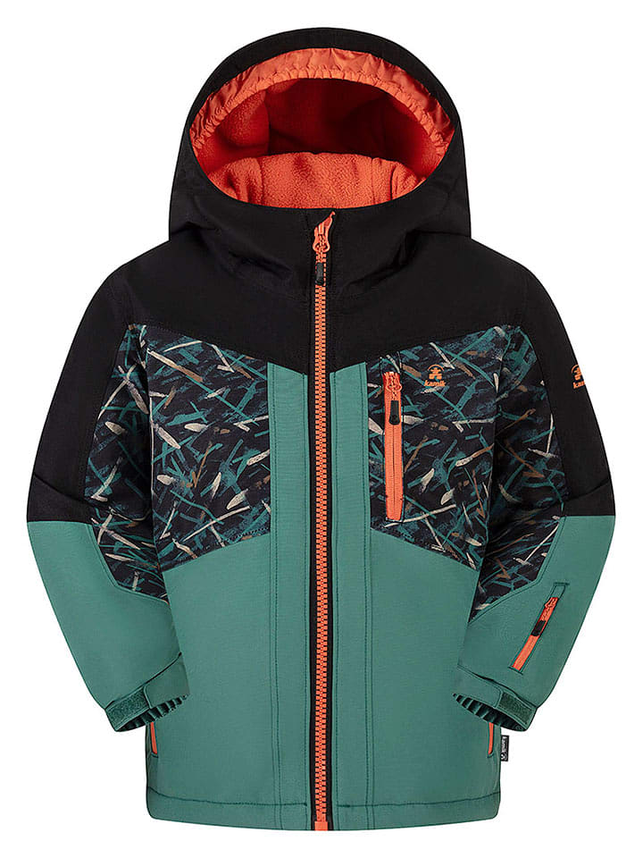 Kamik Kurtka zimowa "Bruno" w kolorze zielonym rozmiar: 128