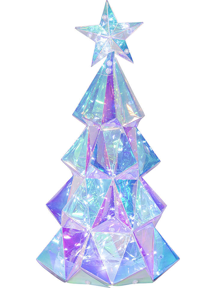 STAR Trading Dekoracja LED "Magic" w kolorze białym - 20 x 38 cm rozmiar: onesize