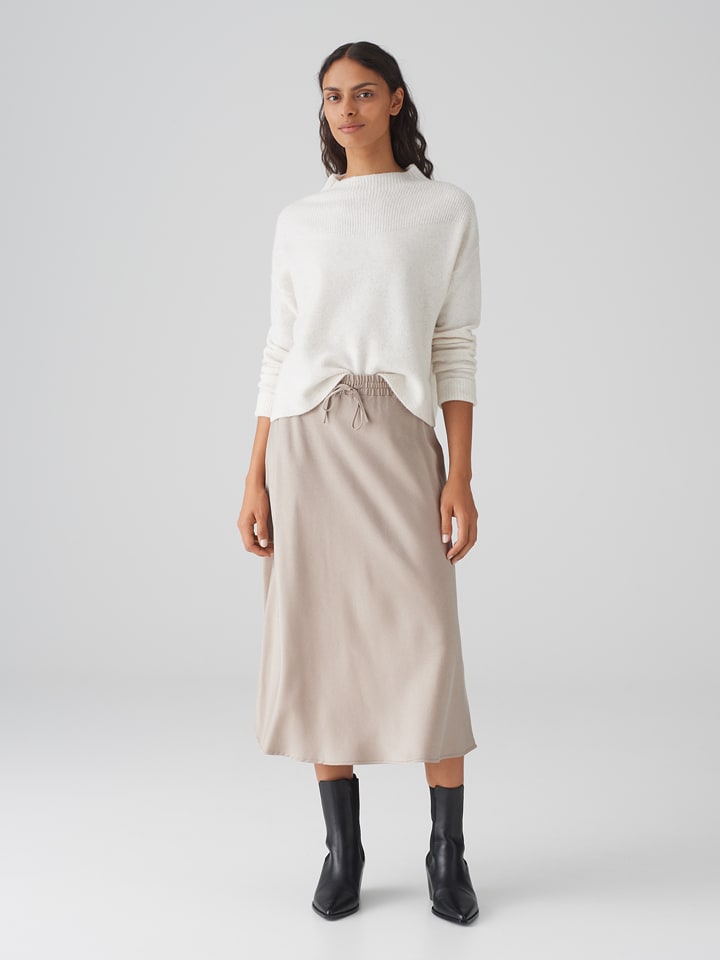 OPUS Sweter w kolorze białym rozmiar: 40