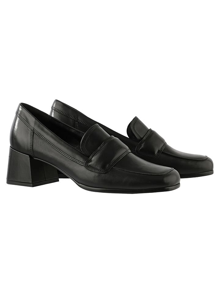 Högl Skórzane czółenka "Cassia" w kolorze czarnym rozmiar: 37